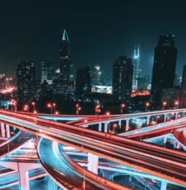 overpass and buildings